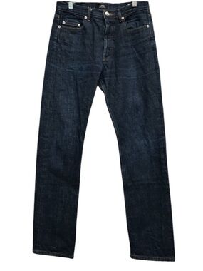 A.P.C Jean Standard straight-leg jeans in indigo denim size 30